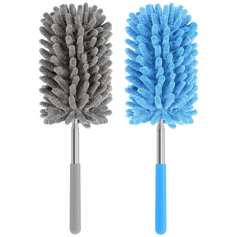 TIMIVO Mini Duster for Cleaning  360 Bendable Hand Dusters with Extension Pole  Washable Small Duster for Car Interior  Office  Furniture - Image 1